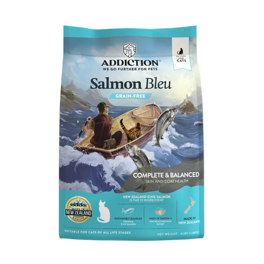 Salmon Bleu Dry Cat Food