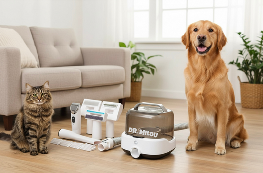 CalmCare Cordless Vacuum Grooming Kit Mess-Free Salon Results Home