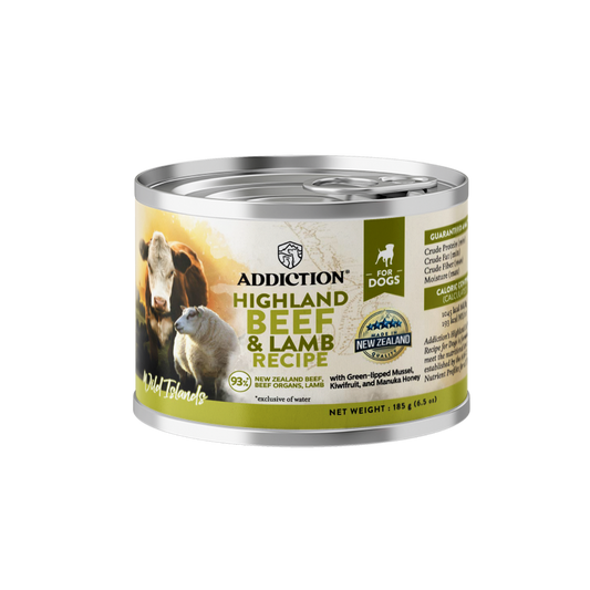 Wild Islands Highland Beef & Lamb Recipe Premium Grain-free Canned Dog Food 185g