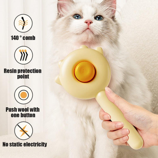 Dog Cat Hair Removal Grooming Brush Tool