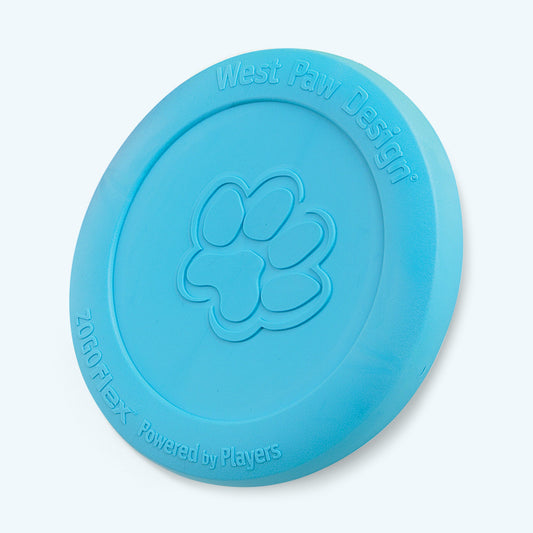 Zisc Soft Flying Disc Dog Toy Durable Fetch Outdoor Play Disc